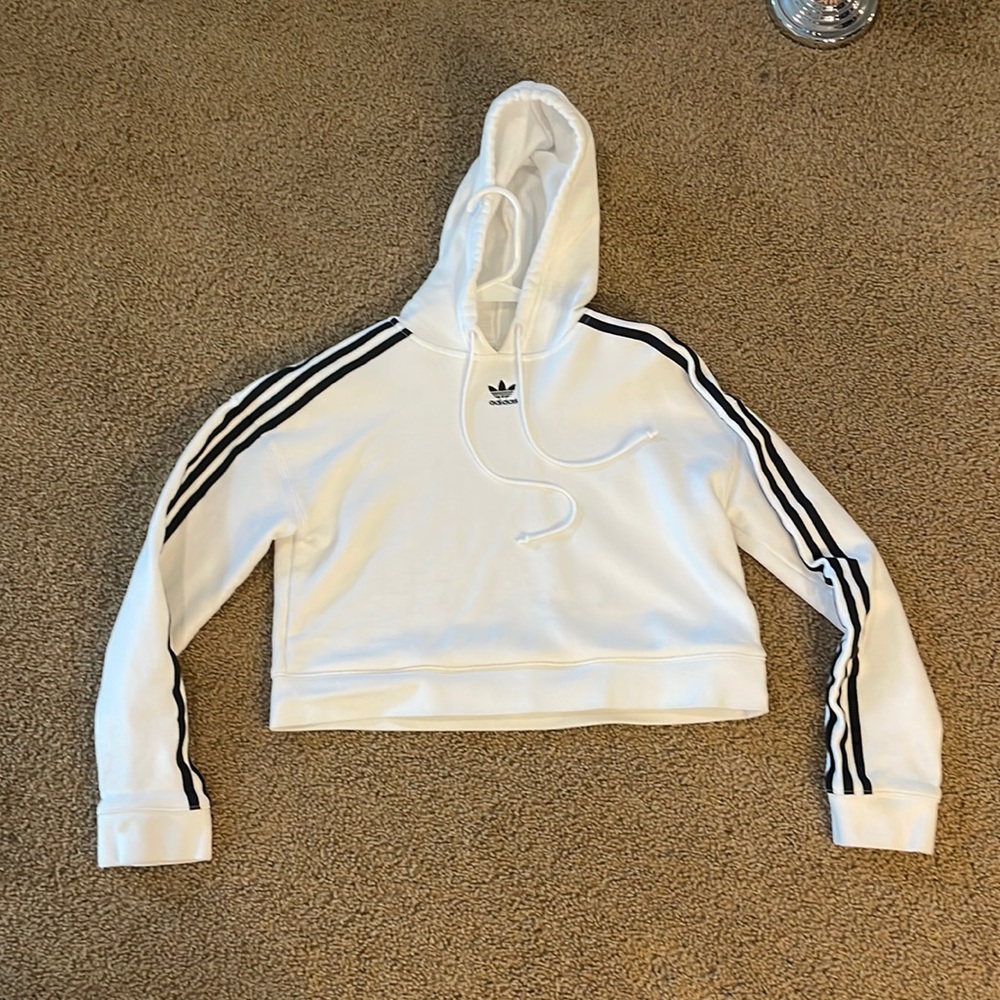 Adidas cropped hoodie